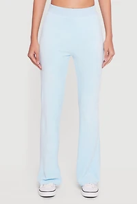 Trendy Pull On Velour Pants