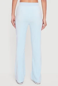 Trendy Pull On Velour Pants