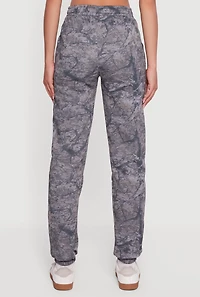 High Waisted Hunter Camo Fleece Sweatpants