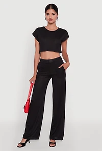 Daisy Pull On Wide Leg Pants