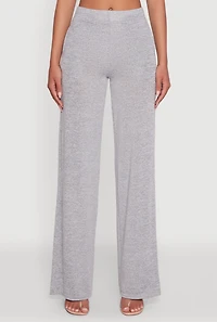 Womens Daisy Pull On Wide Leg Pants,