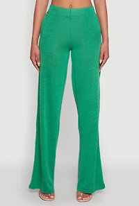 Womens Daisy Pull On Wide Leg Pants,