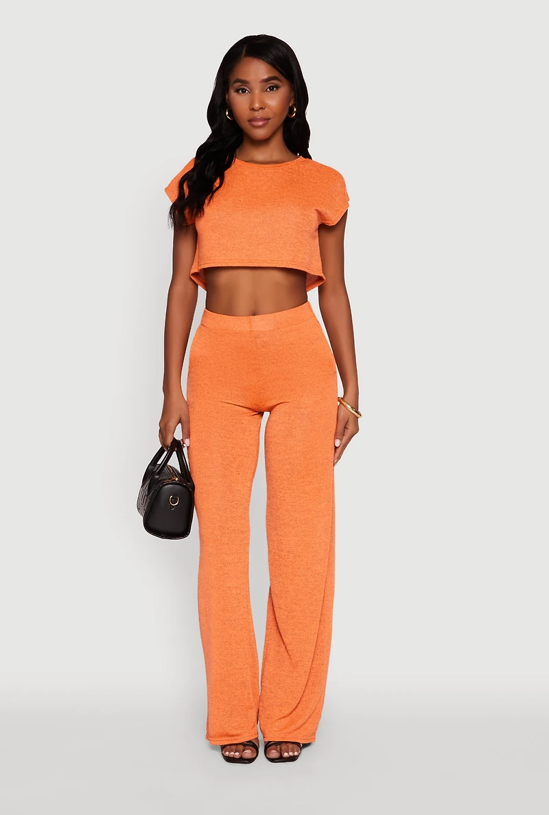 Daisy Pull On Wide Leg Pants