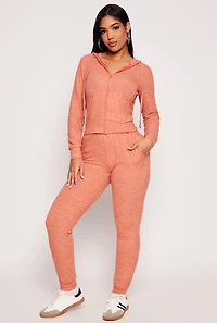 Daisy Brushed Knit Joggers