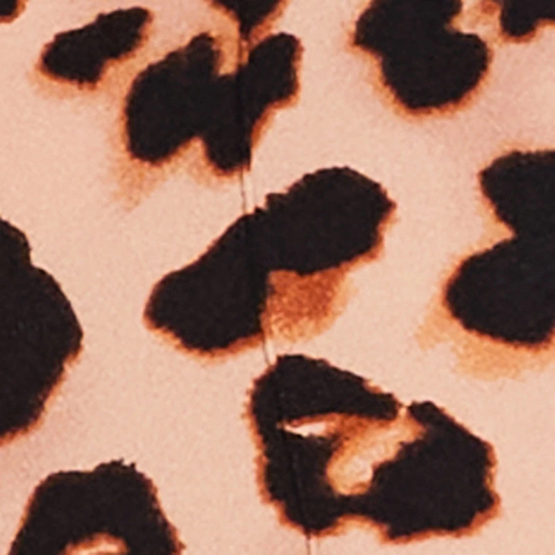 Leopard Print Cropped Tube Top