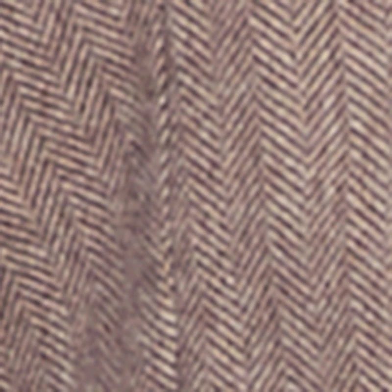 Herringbone Tweed Cargo Pocket Pleated Skirt