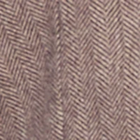 Herringbone Tweed Cargo Pocket Pleated Skirt