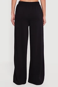 Brooklyn Embosses Graphic High Waisted Sweatpants