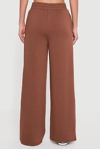 Brooklyn Embosses Graphic High Waisted Sweatpants