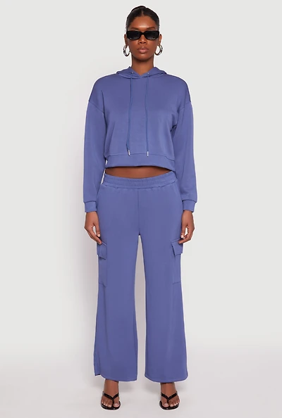 Womens Iris Pull On Cargo Pocket Pants,