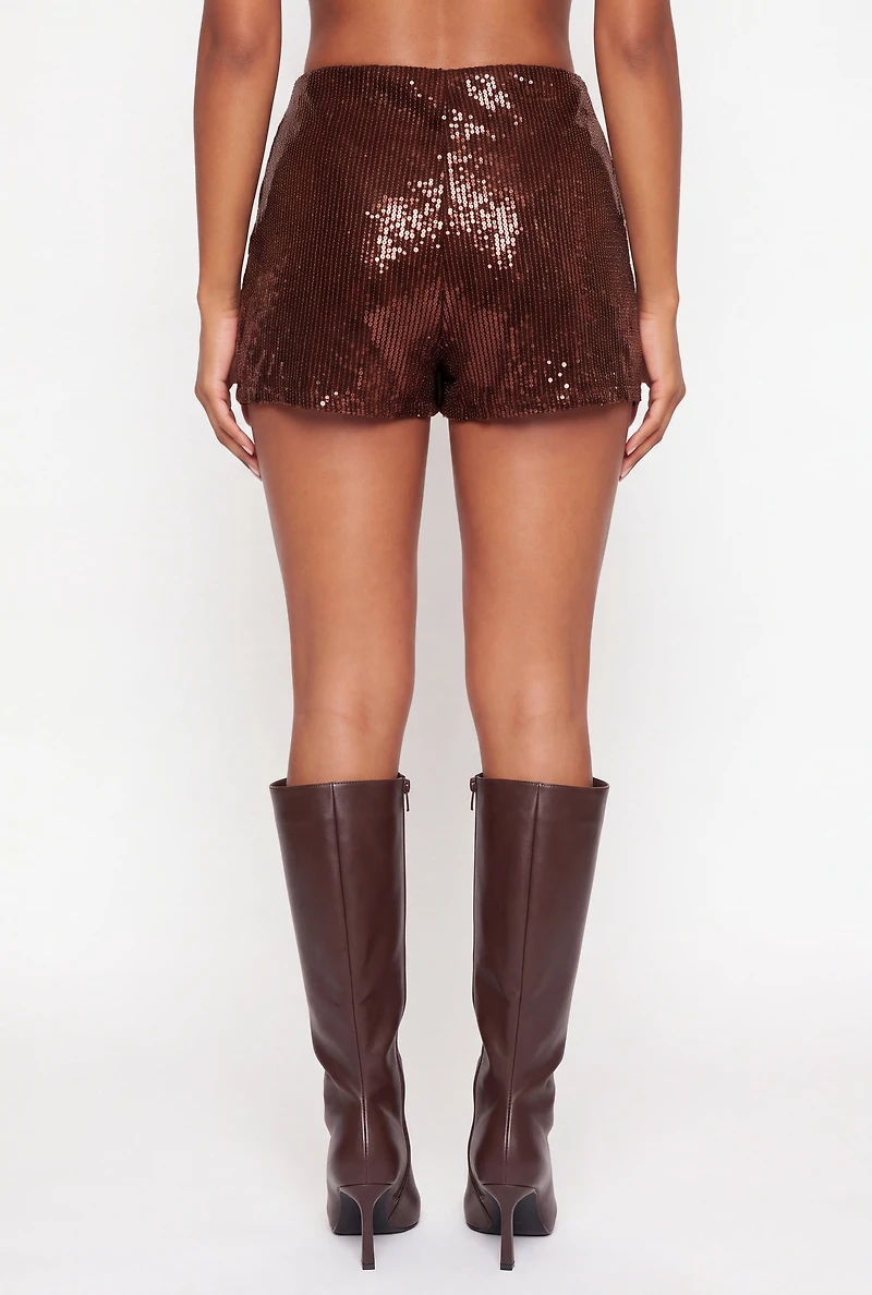 Sequin Mini Skort