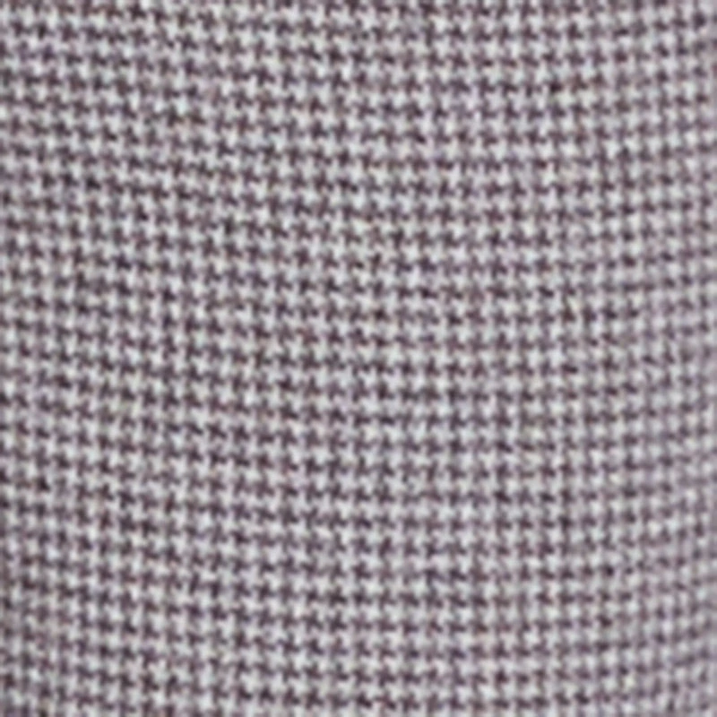 Houndstooth Flare Leg Dress Pants