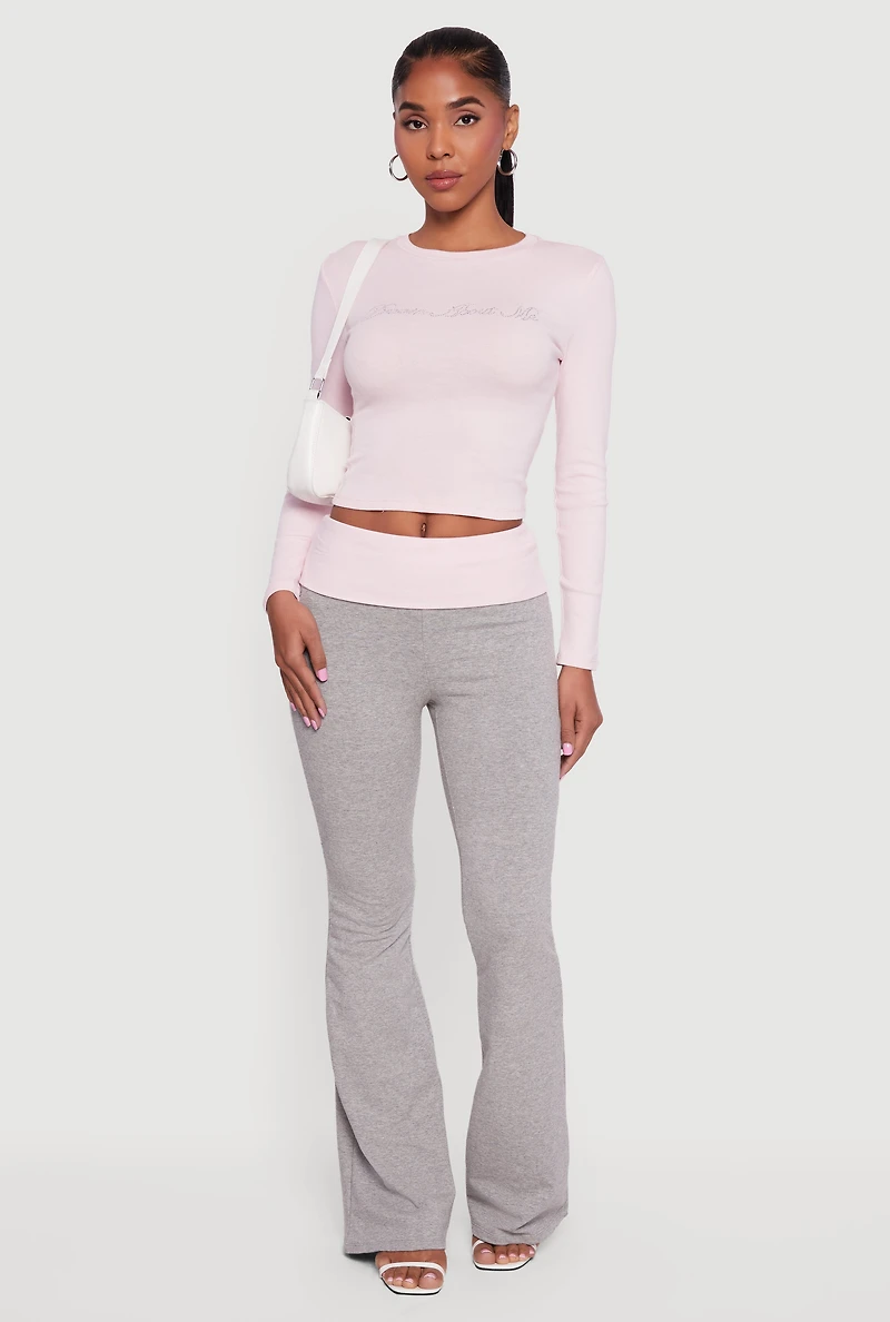 Dream About Me Rhinestone Baby Tee