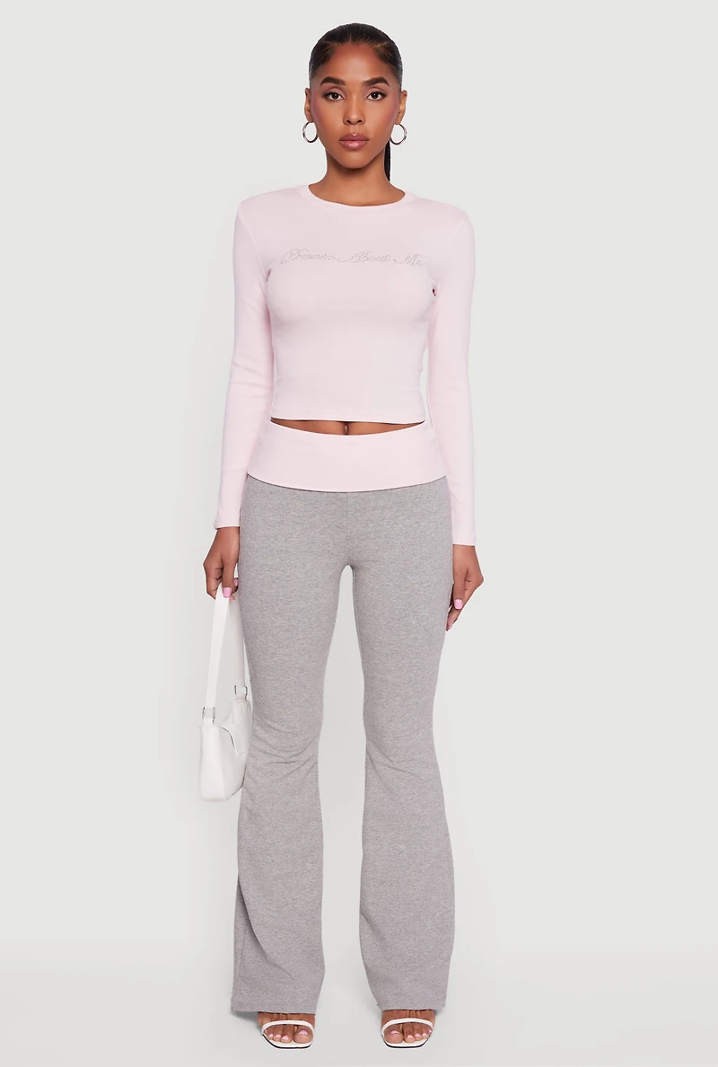 Dream About Me Rhinestone Baby Tee