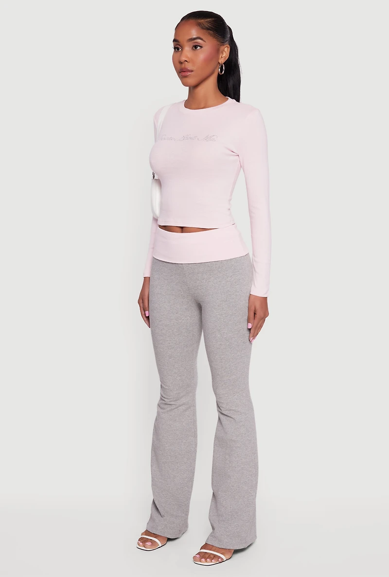 Dream About Me Rhinestone Baby Tee