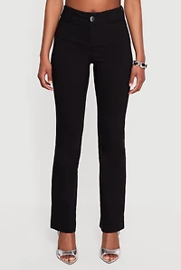 Slim Bootcut Trousers