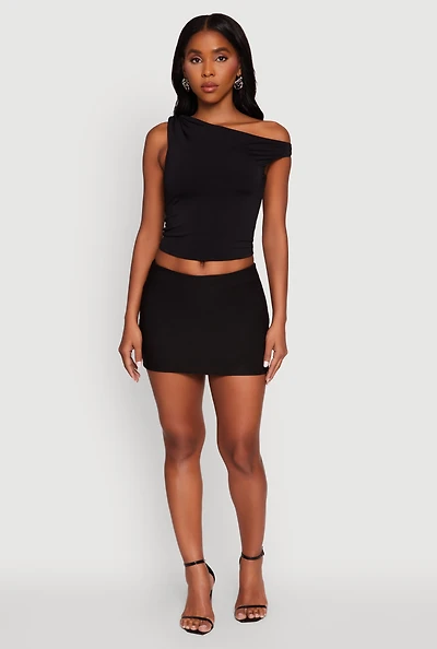 Womens Haute Monde Lined Pencil Skirt, Black, Size S