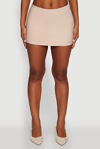 Womens Haute Monde Lined Pencil Skirt, Khaki, Size M