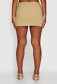 Womens Haute Monde Lined Pencil Skirt, Green, Size M