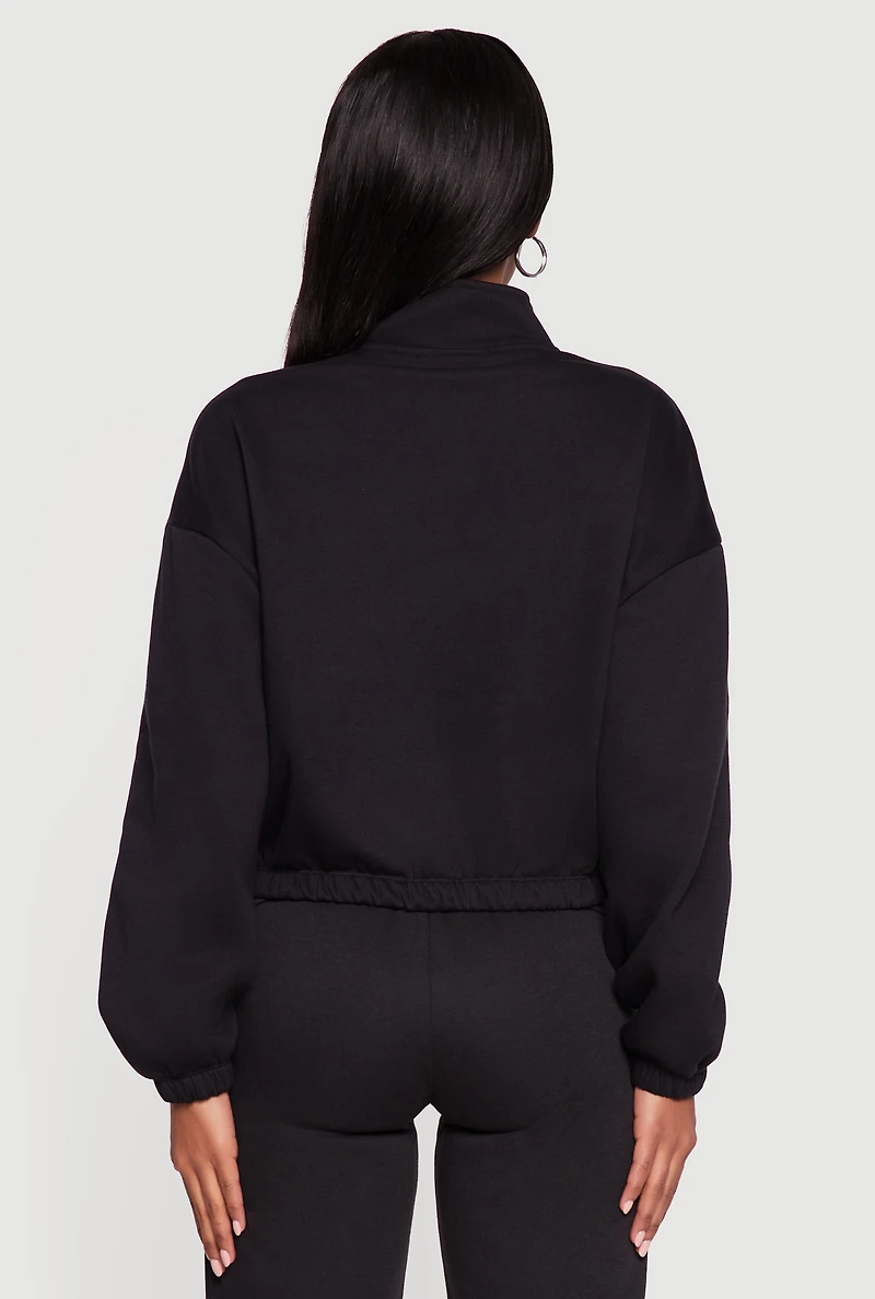 Los Angeles 1980 Graphic Half Zip Pullover