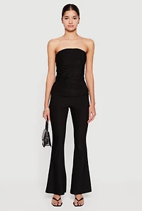 Almost Famous Lurex Flare Pants