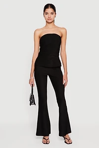 Almost Famous Lurex Flare Pants