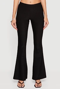 Almost Famous Lurex Flare Pants