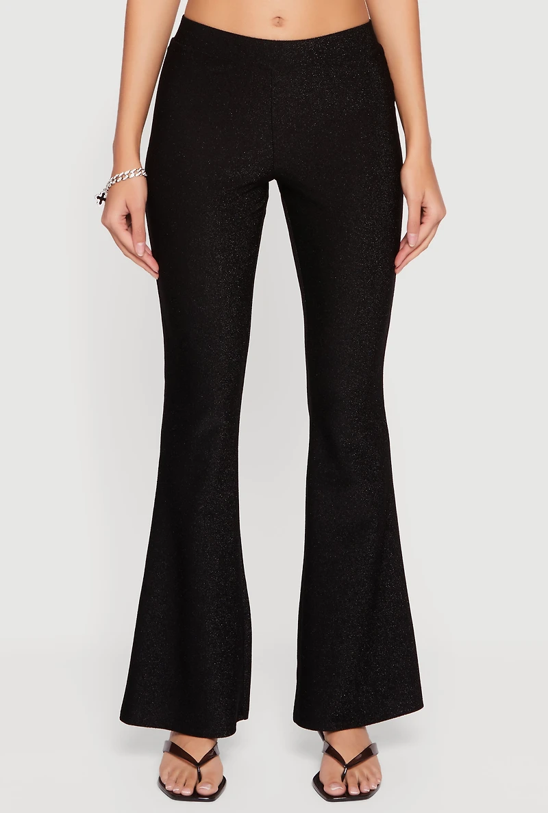 Almost Famous Lurex Flare Pants