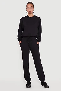 Almost Famous Fleece Sweatpants with Pockets