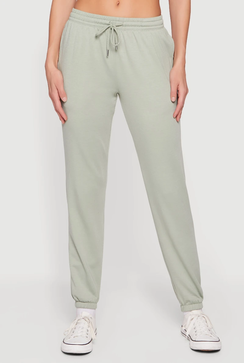 Almost Famous Fleece Sweatpants with Pockets