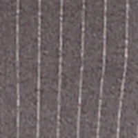 Almost Famous Pinstripe Cropped Blazer