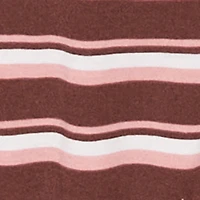 Almost Famous Striped Fleece Pullover Crop Top