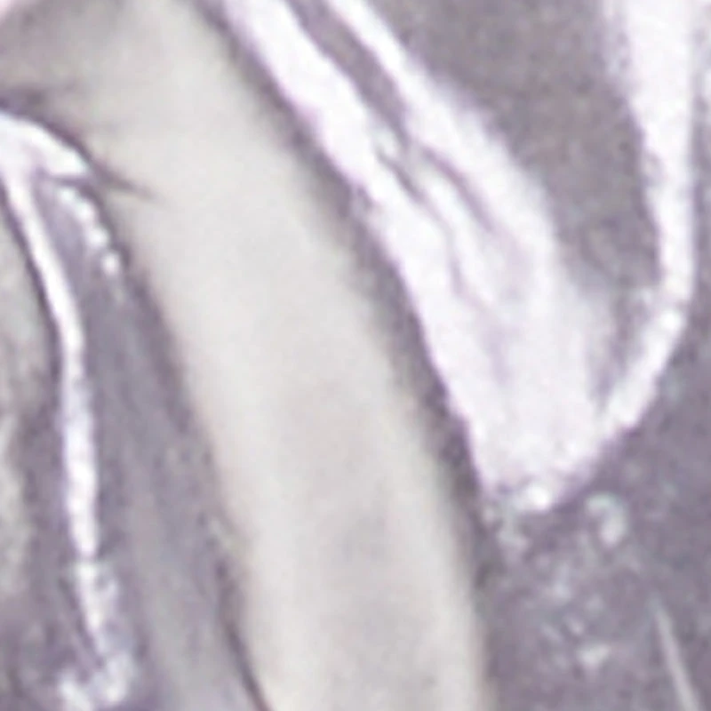 Foiled Metallic Cropped Puffer Vest