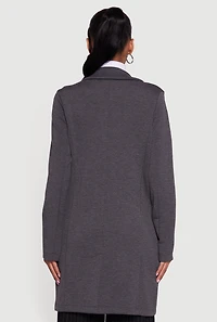 Stylish Collared Button Front Jacket