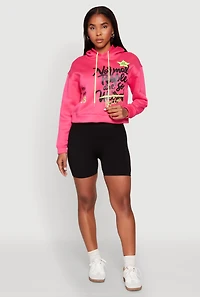 Be Weird Graphic Hooded Sweatshirt