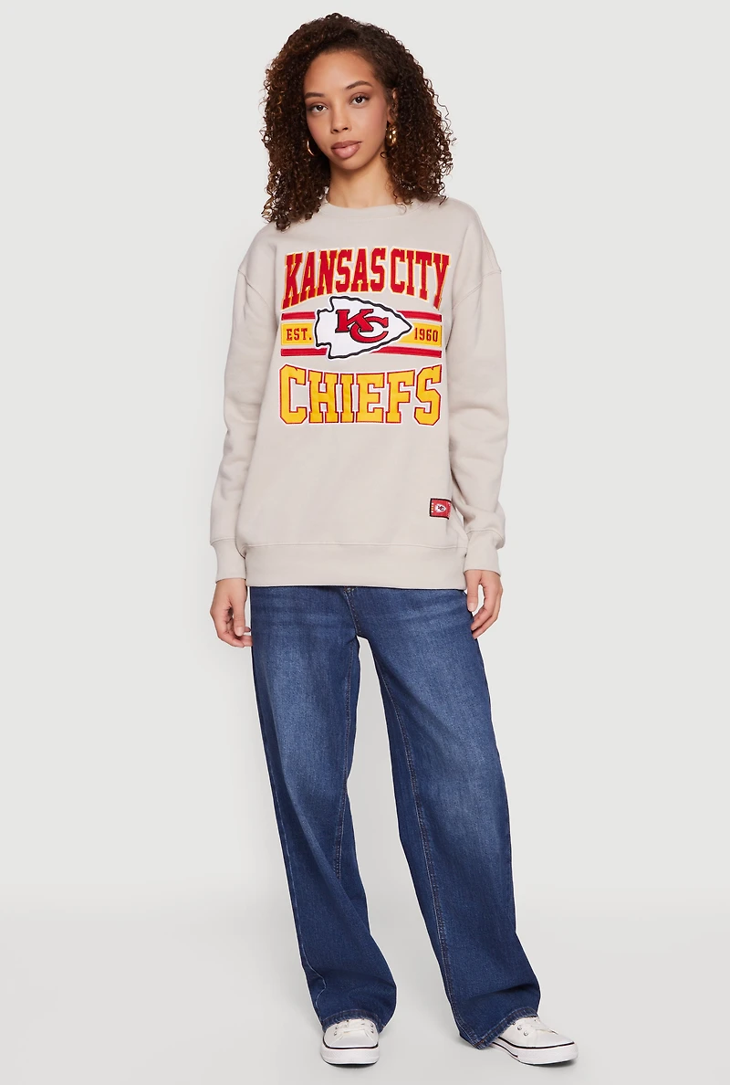 NFL Kansas City Chiefs Fleece Pullover Sweatshirt