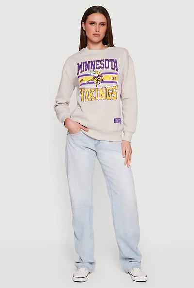 NFL Minnesota Vikings Graphic Fleece Sweatshirt