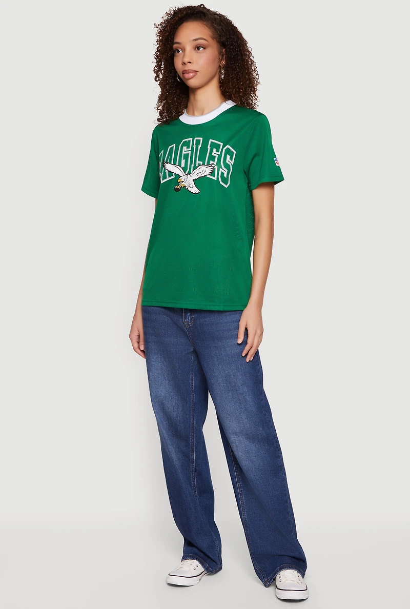 NFL Philadelphia Eagles Graphic Jersey Mesh Tee
