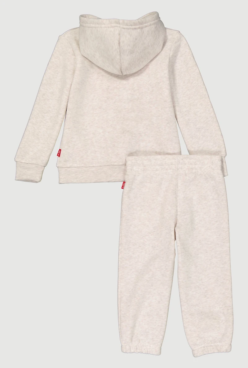 Toddler Boys Levi 73 Print Sweatshirt and Sweatpants