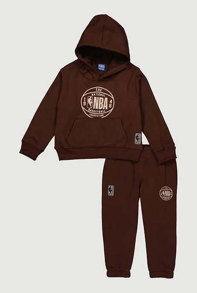Toddler Boys NBA Graphic Hoodie and Sweatpants Set