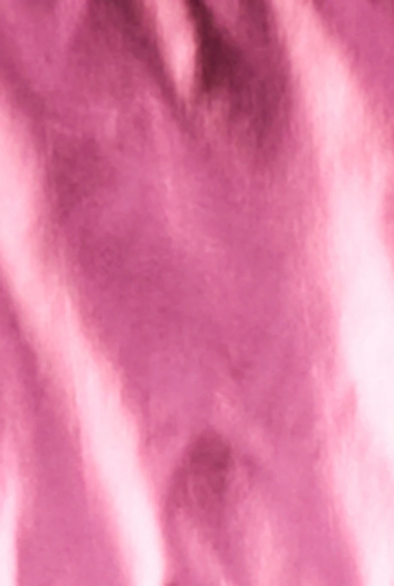 Toddler Girls Metallic Faux Fur Trim Puffer Jacket