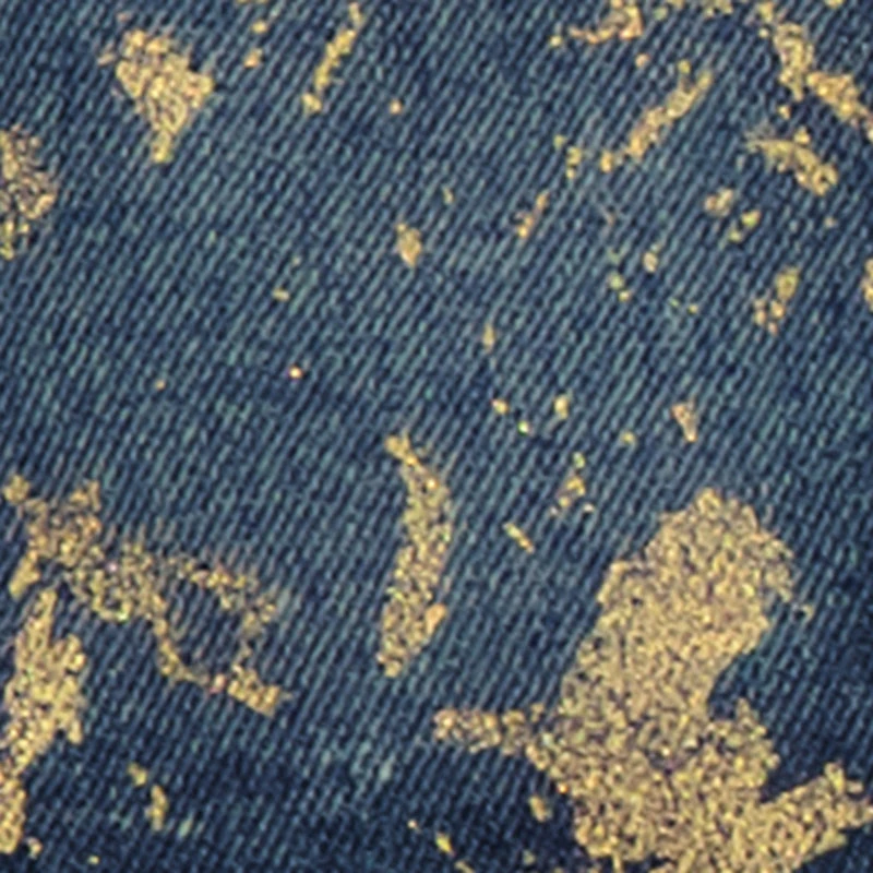 Toddler Girls Foil Screen Denim Skirt