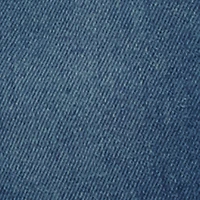 Toddler Girls Foil Trim Distressed Denim Skirt