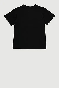 Toddler Boys Chenille Hoodie Teddy Graphic Tee