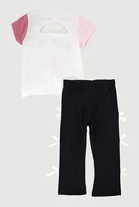 Baby Girls 12-24M Daddys Girl T-Shirt and Pants Set, Multi, Size 12M