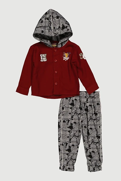 Baby Boys 12-24M Graphic Hooded Shirt and Sweatpants