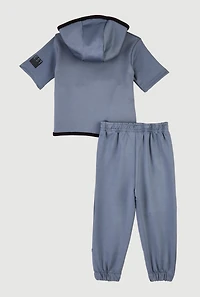 Baby Boys 12-24M Savage Short Sleeve Hoodie and Joggers