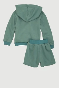Baby Boys 12-24M Exclusive Skills Graphic Sweatshirt and Sweatshorts, Green, Size 12M