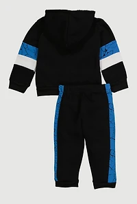 Baby Boys 12-24M Savage Color Blocked Hoodie and Joggers