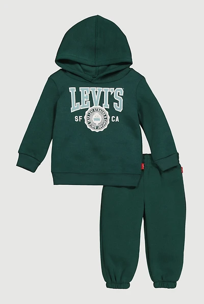 Baby Boys 12-24 Levis Hooded Sweatshirt and Sweatpants